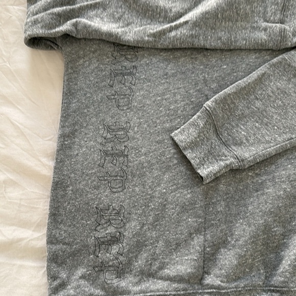 Taylor Swift Reputation Rep Rep Rep Crewneck Grey Gray Sweatshirt Long Sleeve - Picture 2 of 2